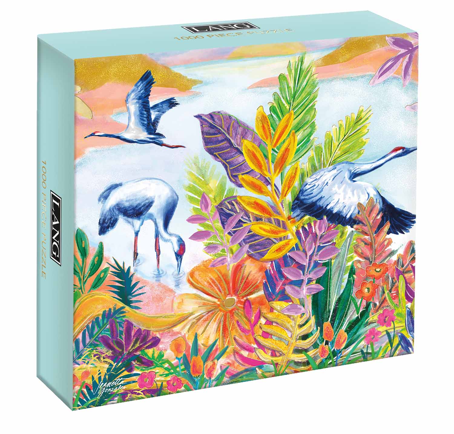 Tropical Dream Birds Jigsaw Puzzle