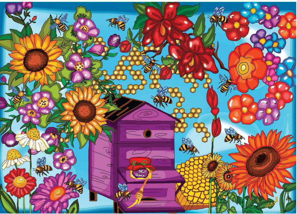 To Bee or Not to Bee Fine Art Jigsaw Puzzle