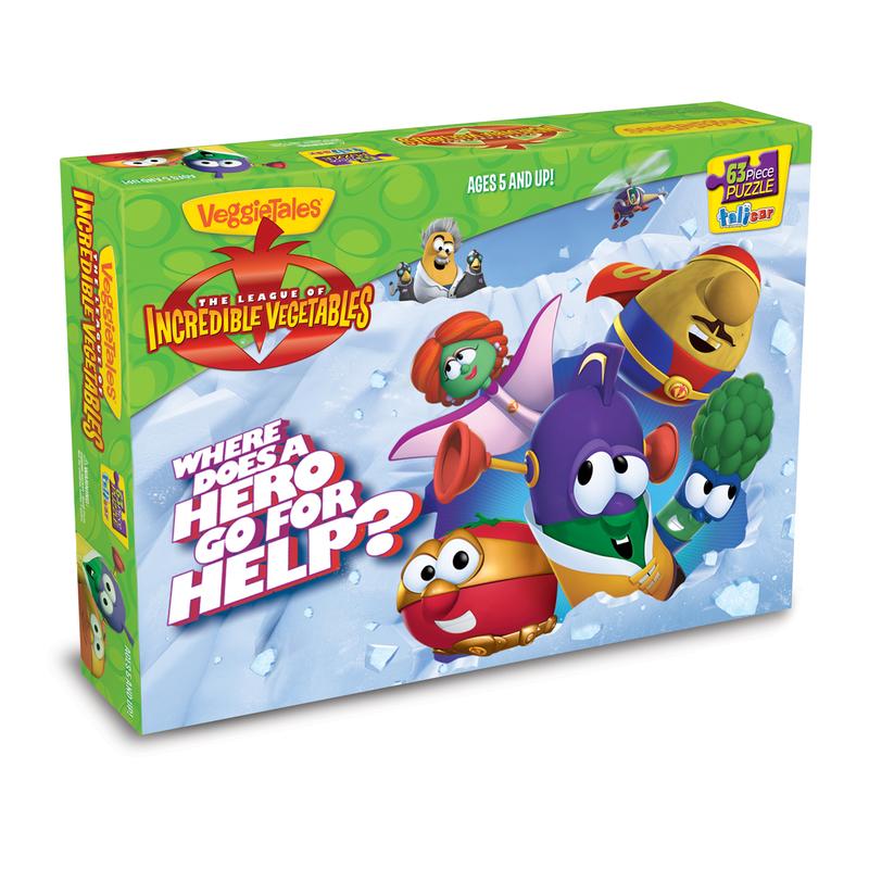 veggietales the league of incredible vegetables toys