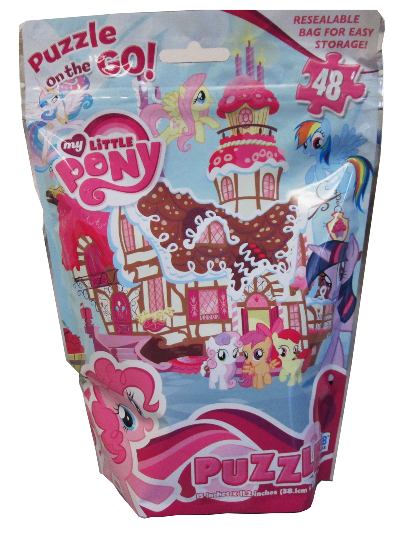 48 Pieces My Little Pony Friendship is Magic Ultra-Foil Puzzle 15 X 11.25 in. 