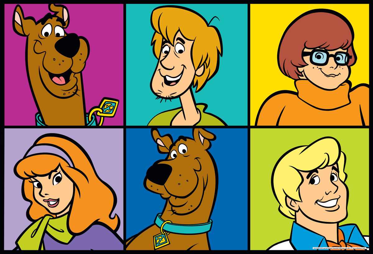 Scooby Doo Squares Movies & TV Jigsaw Puzzle