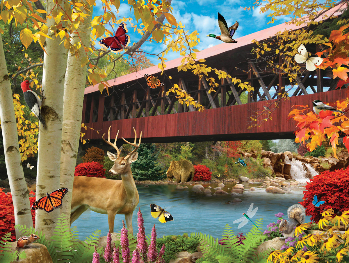 Covered In Nature Nature Jigsaw Puzzle