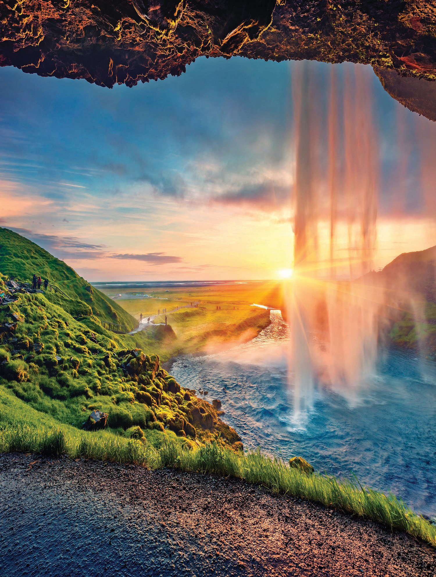 Seljandfoss Waterfall, Iceland Travel Jigsaw Puzzle