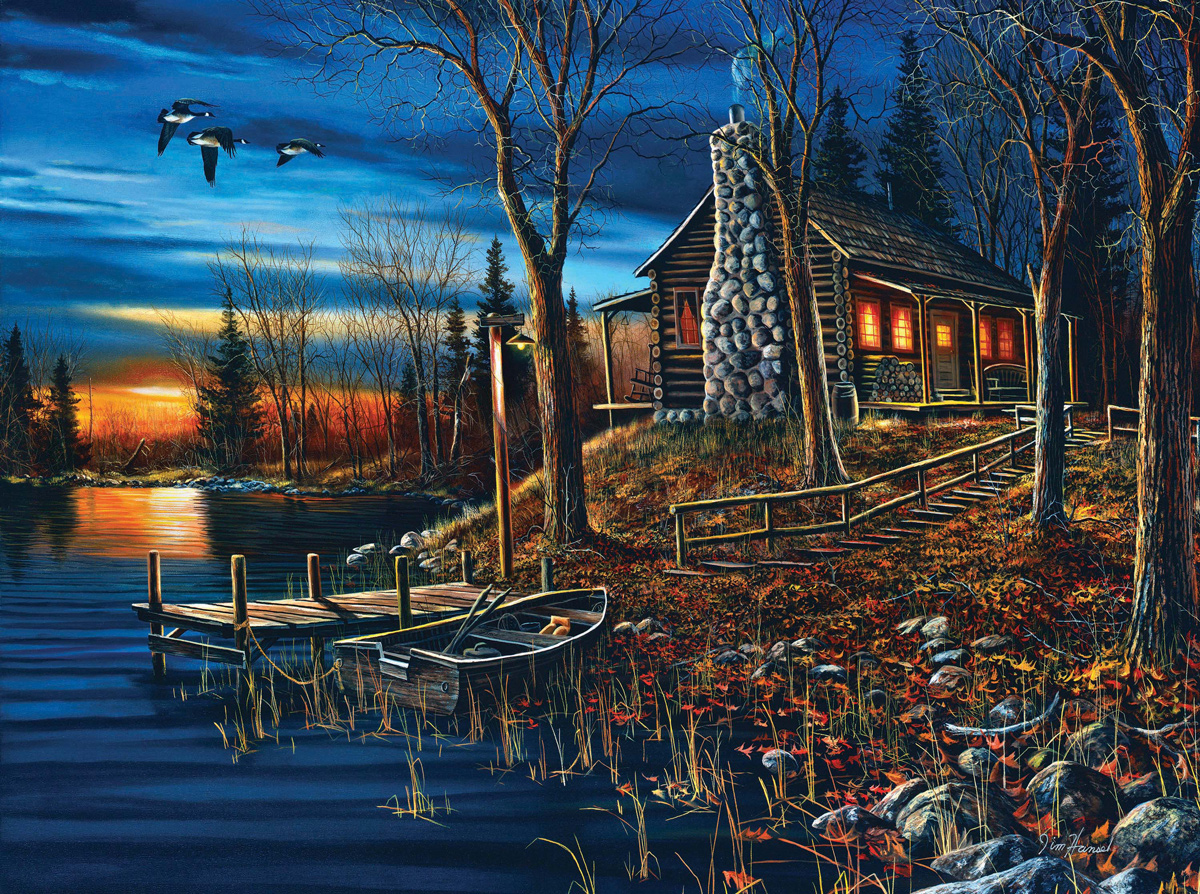 Complete Serenity Lakes & Rivers Jigsaw Puzzle