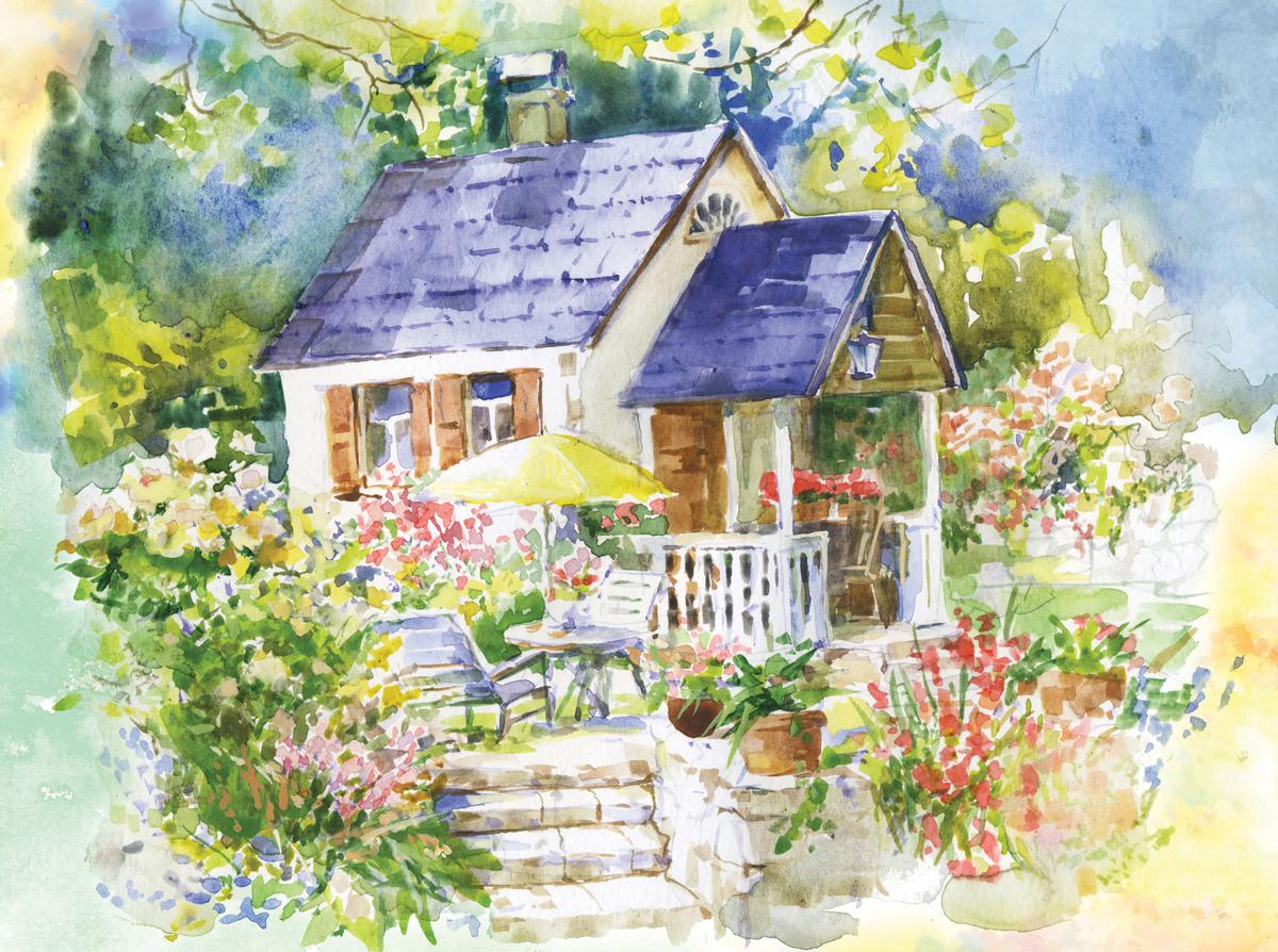 Country House Around the House Jigsaw Puzzle