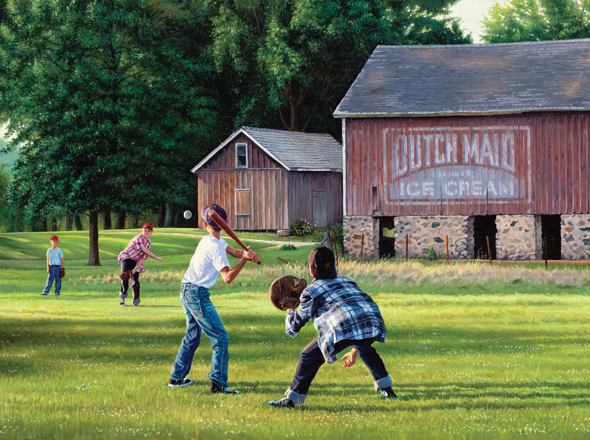 Rural Delivery - Scratch and Dent Sports Jigsaw Puzzle