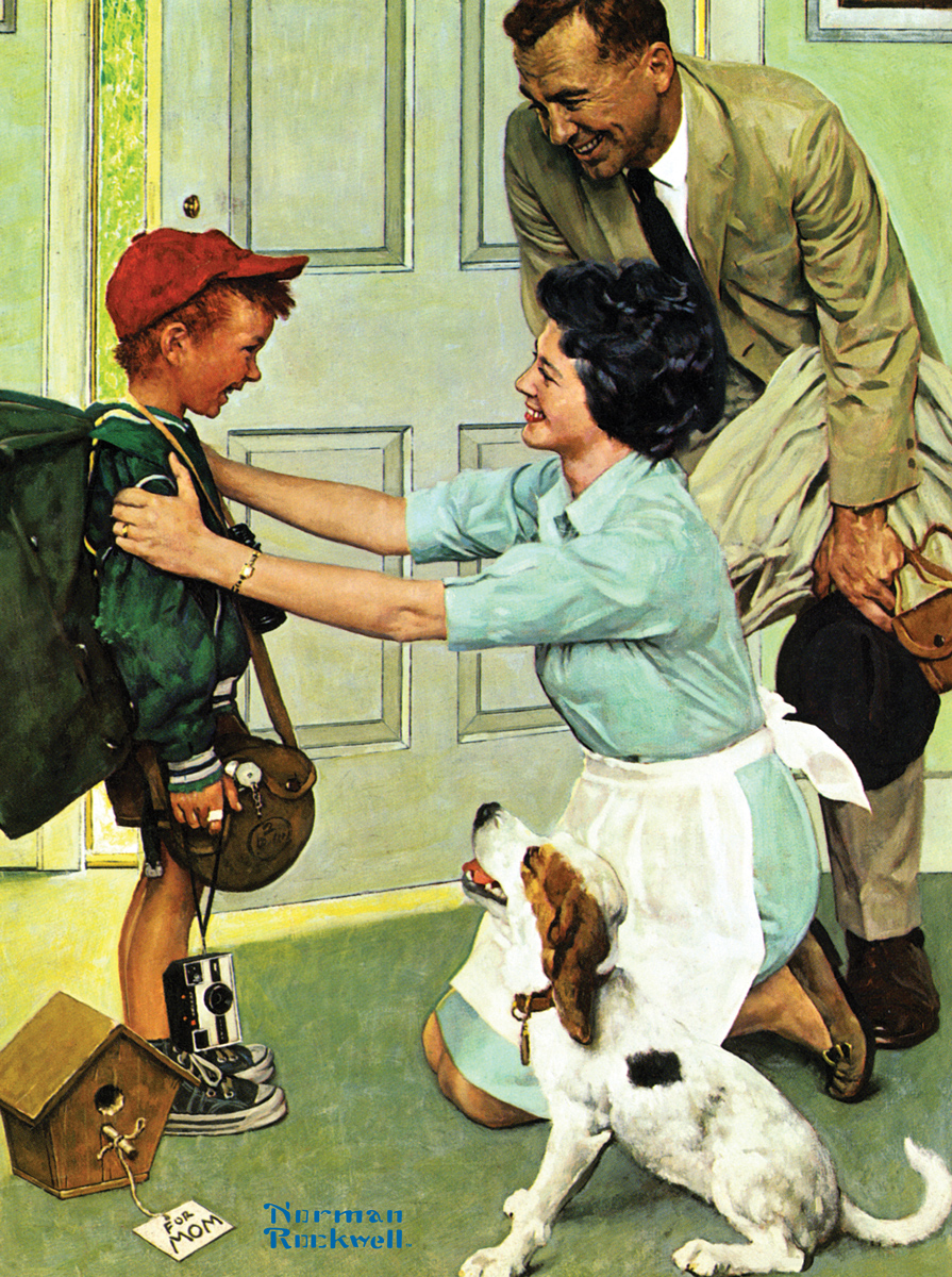 Home from Camp by Norman Rockwell Photography Jigsaw Puzzle