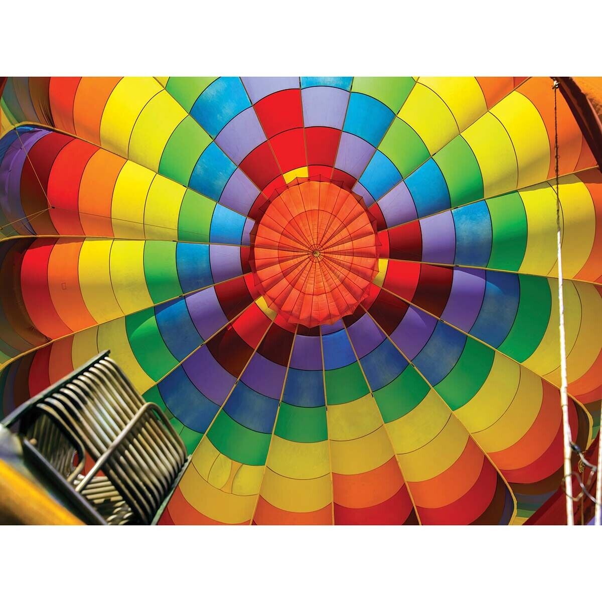 Colorful World Balloon Hot Air Balloon Jigsaw Puzzle