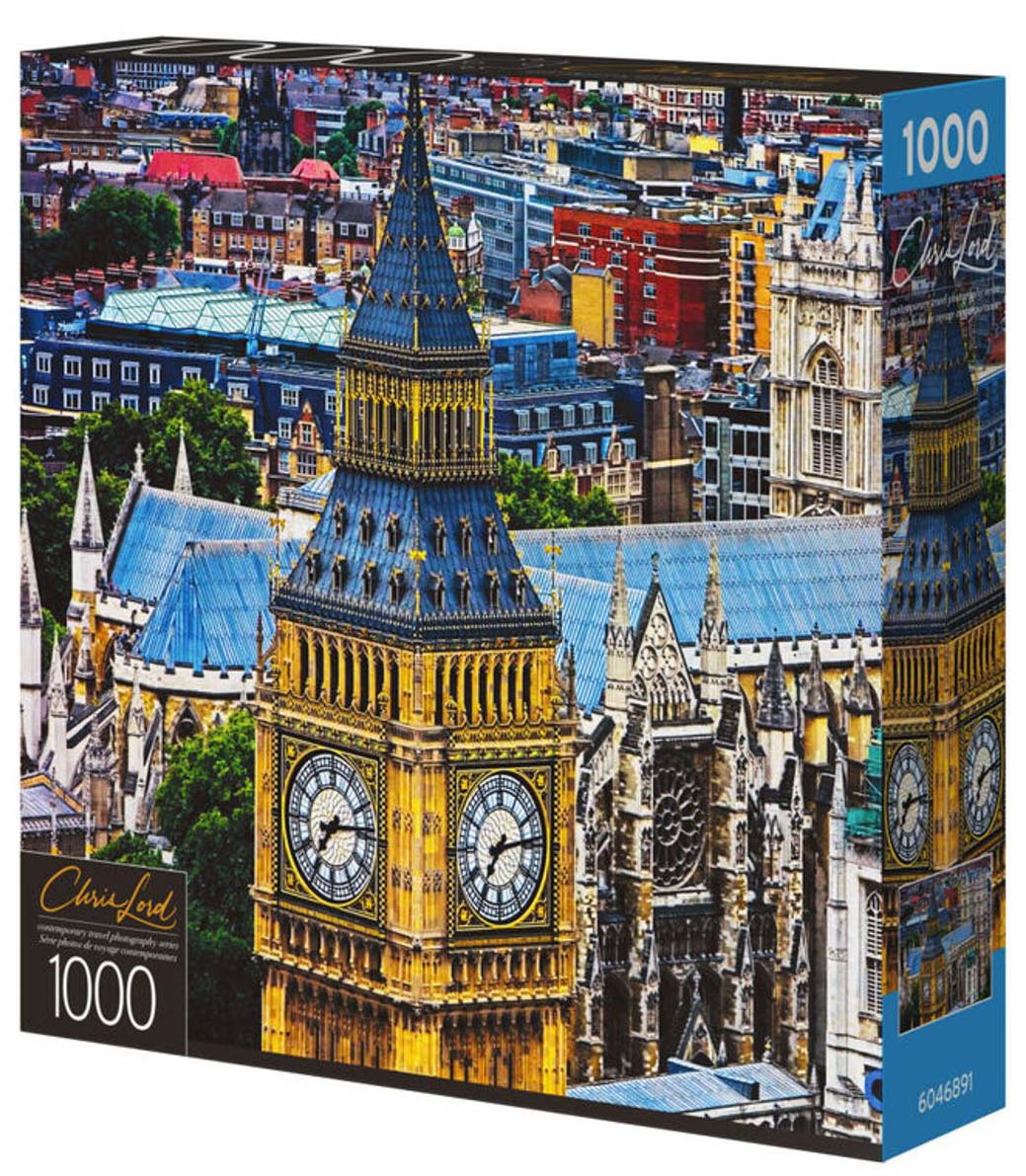 Big Ben and Westminster Abbey London & United Kingdom Jigsaw Puzzle
