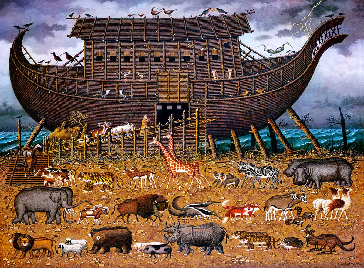 Noah and Friends Animals Jigsaw Puzzle