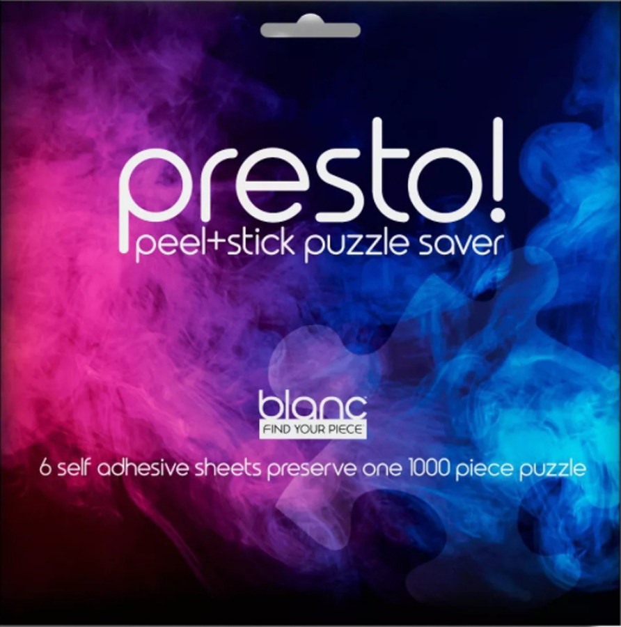 6 Sheets Buffalo Games Puzzle Presto Peel and Stick Saver