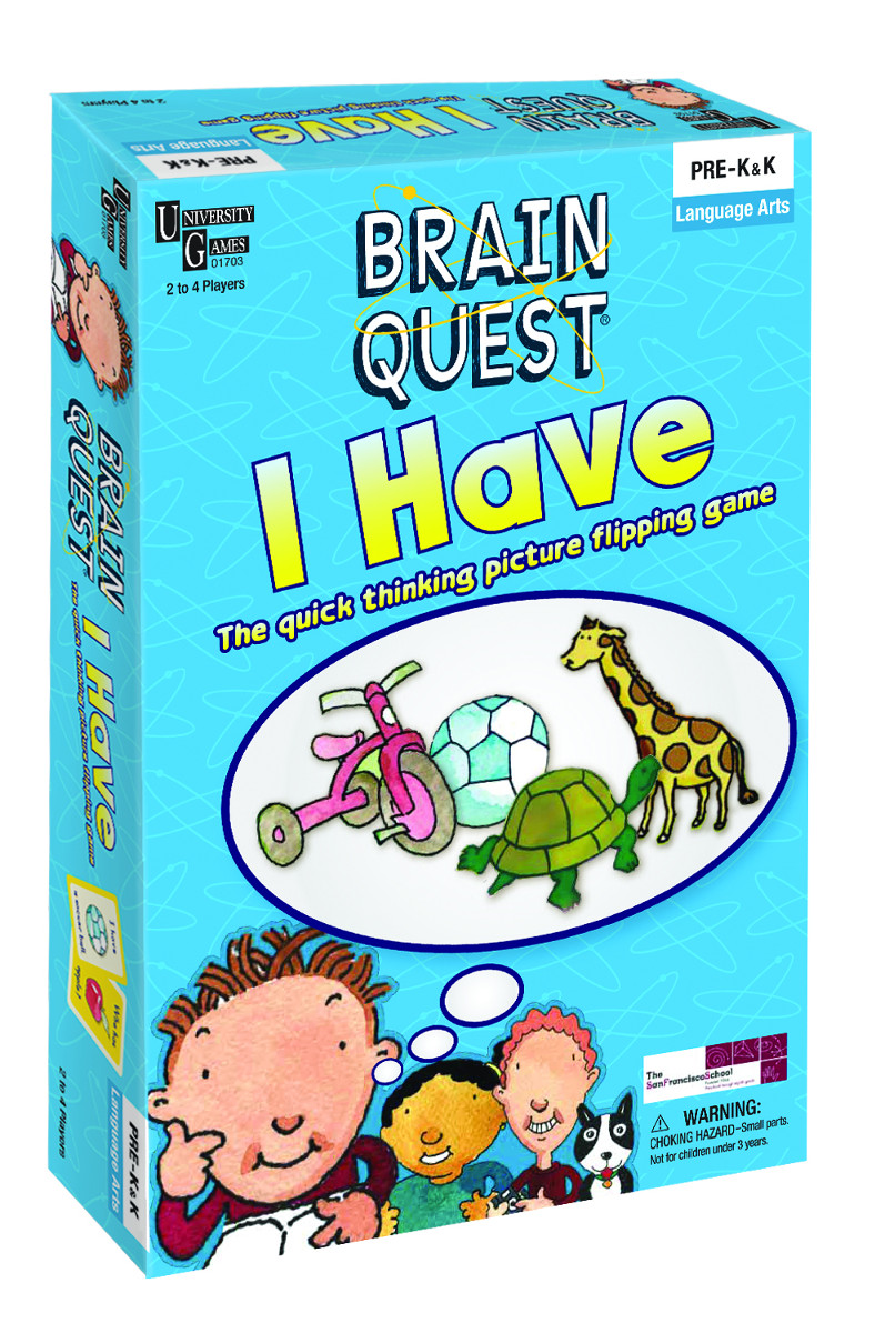 Brain Quest States Game Tin University Games 1473