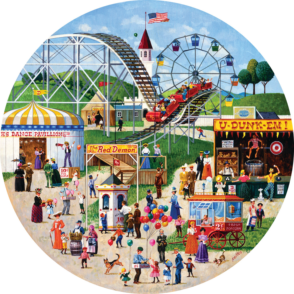 County Fair Grounds Jigsaw Puzzle | PuzzleWarehouse.com