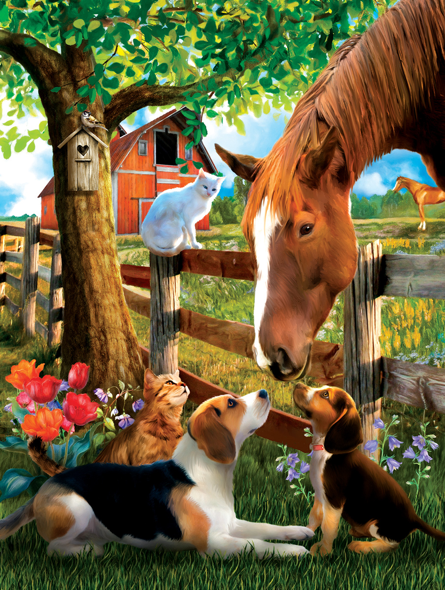 Can We Be Friends? Farm Jigsaw Puzzle