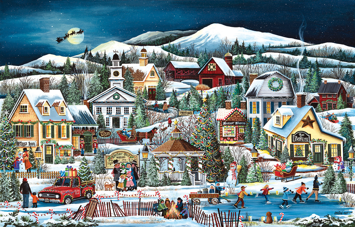 Winter  Fest Christmas Jigsaw Puzzle