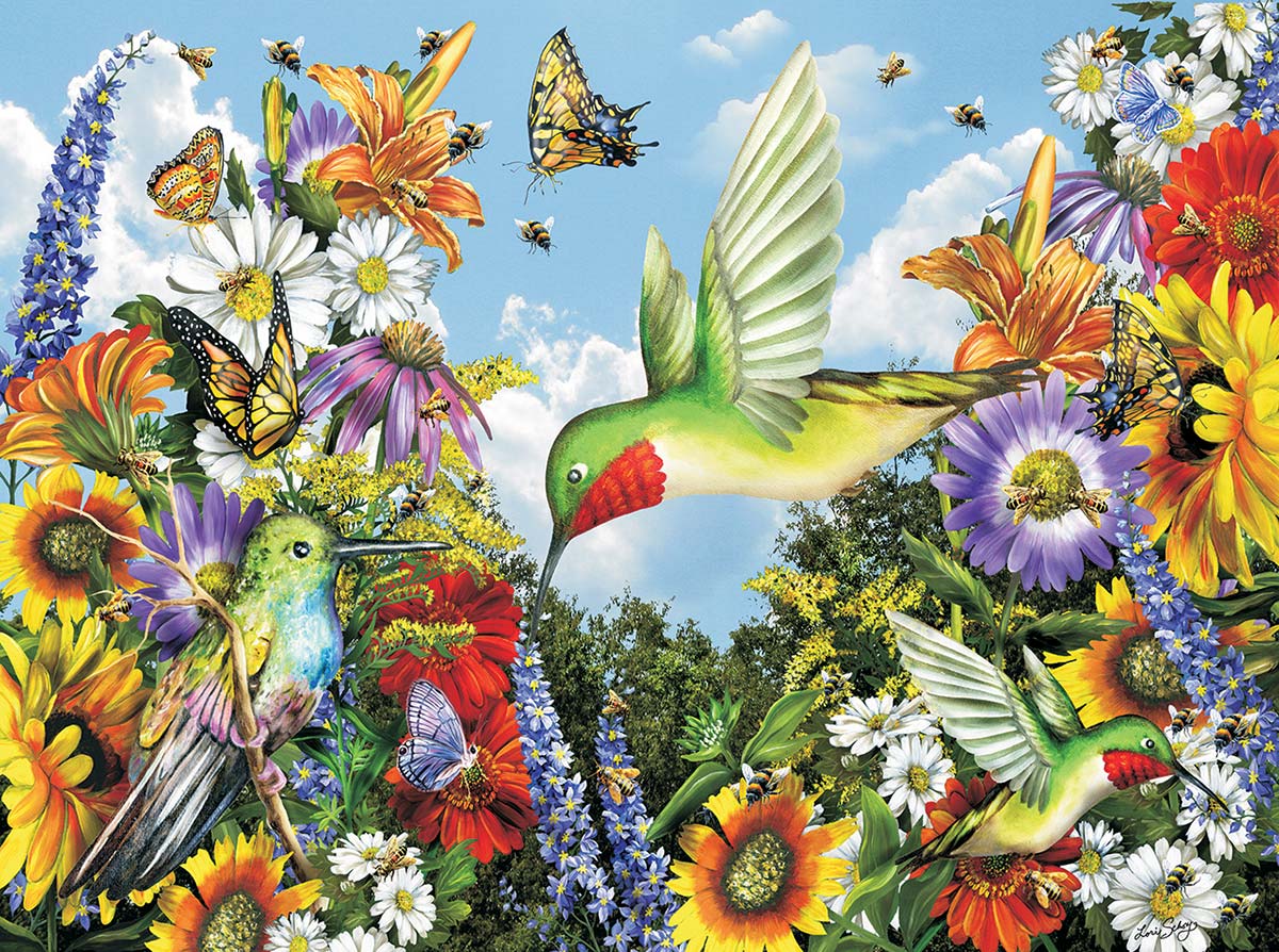 Save the Bees Birds Jigsaw Puzzle