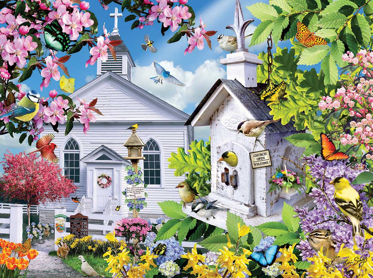 Time for Church Religious Jigsaw Puzzle