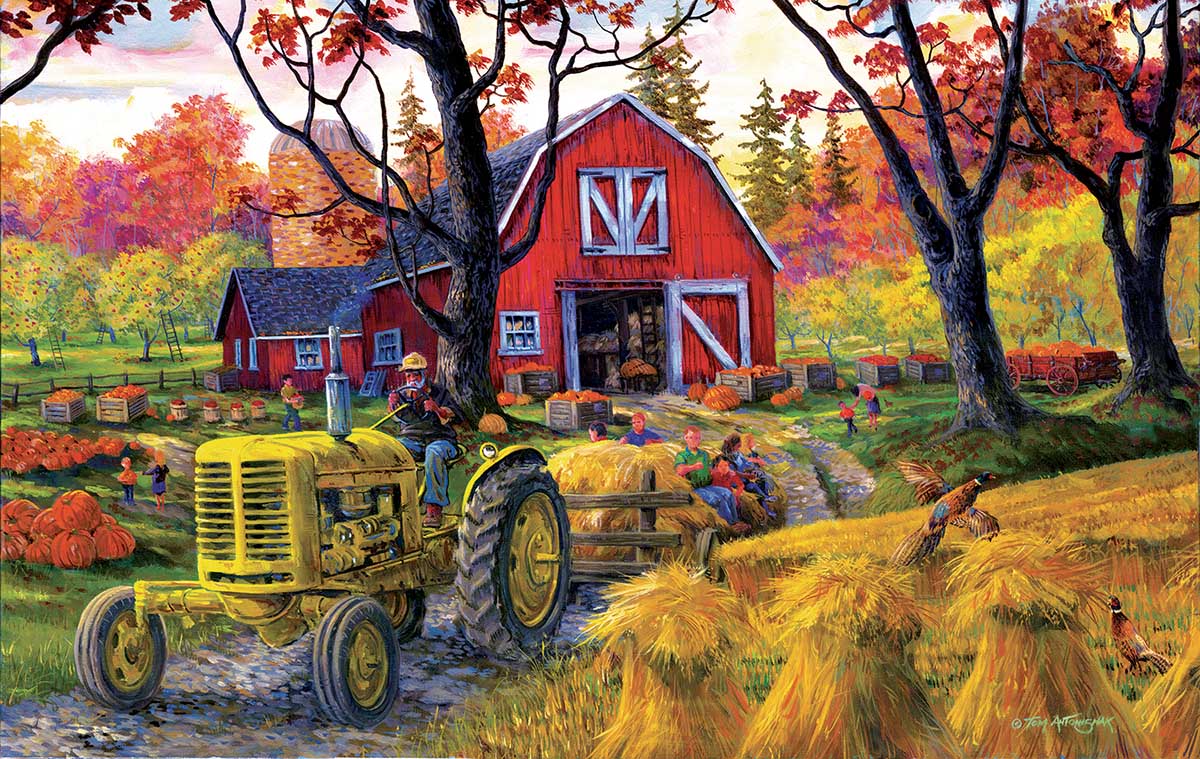 Farm Fall Festival, 550 Pieces, Sunsout 