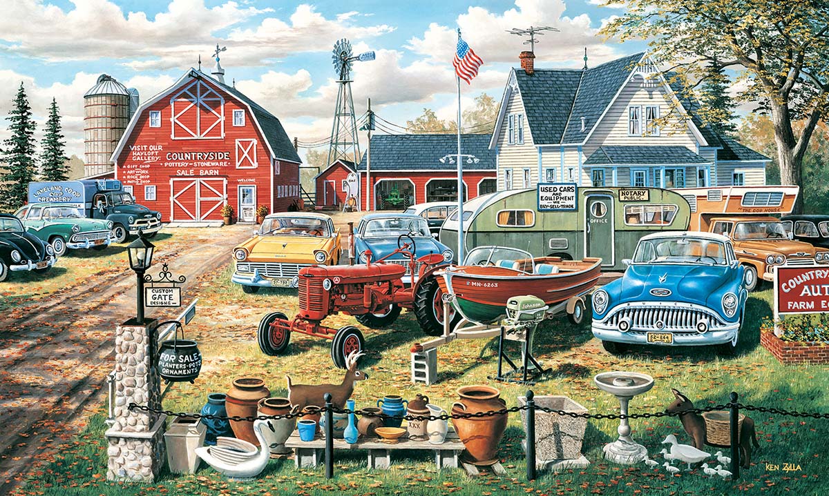 A Bumper Crop, 300 Pieces, SunsOut | Puzzle Warehouse