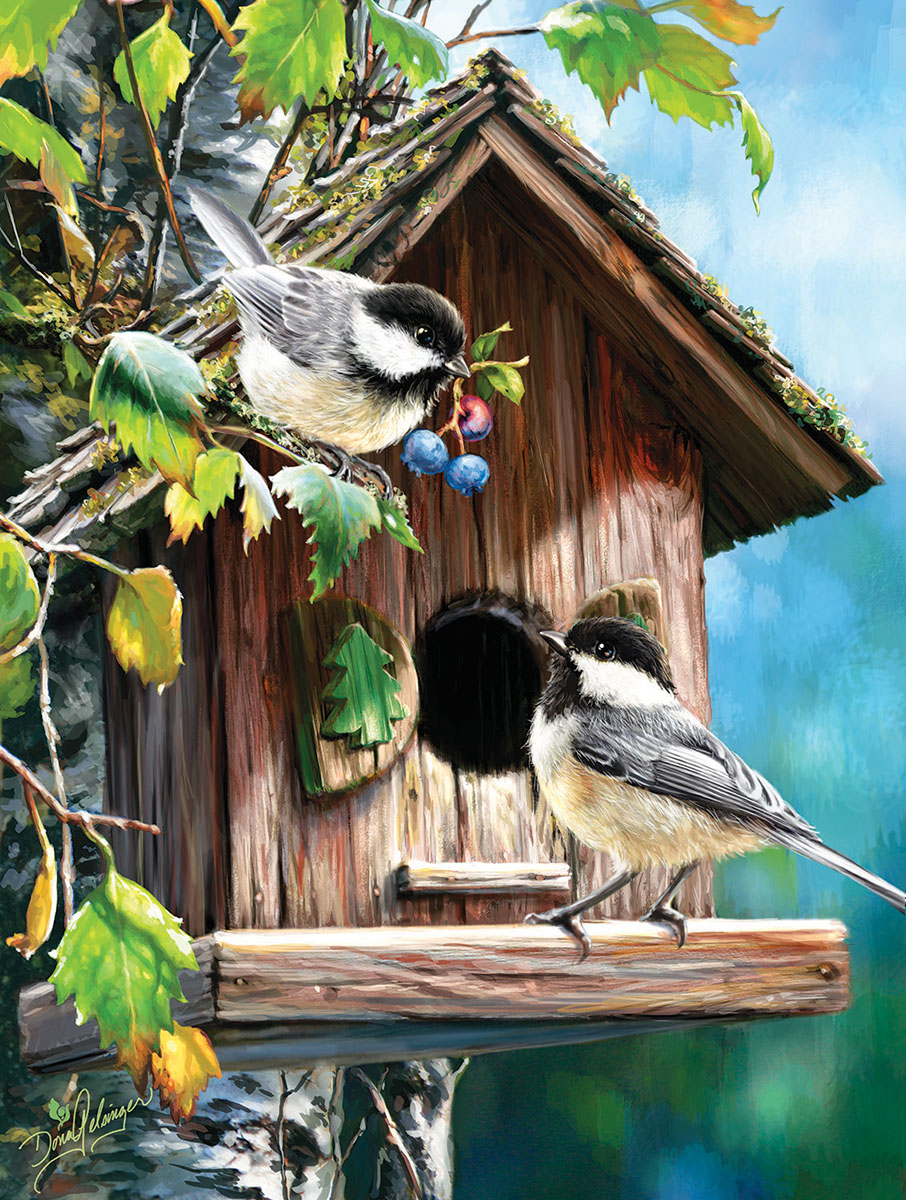 At Home Sweet Home - Scratch and Dent Birds Jigsaw Puzzle