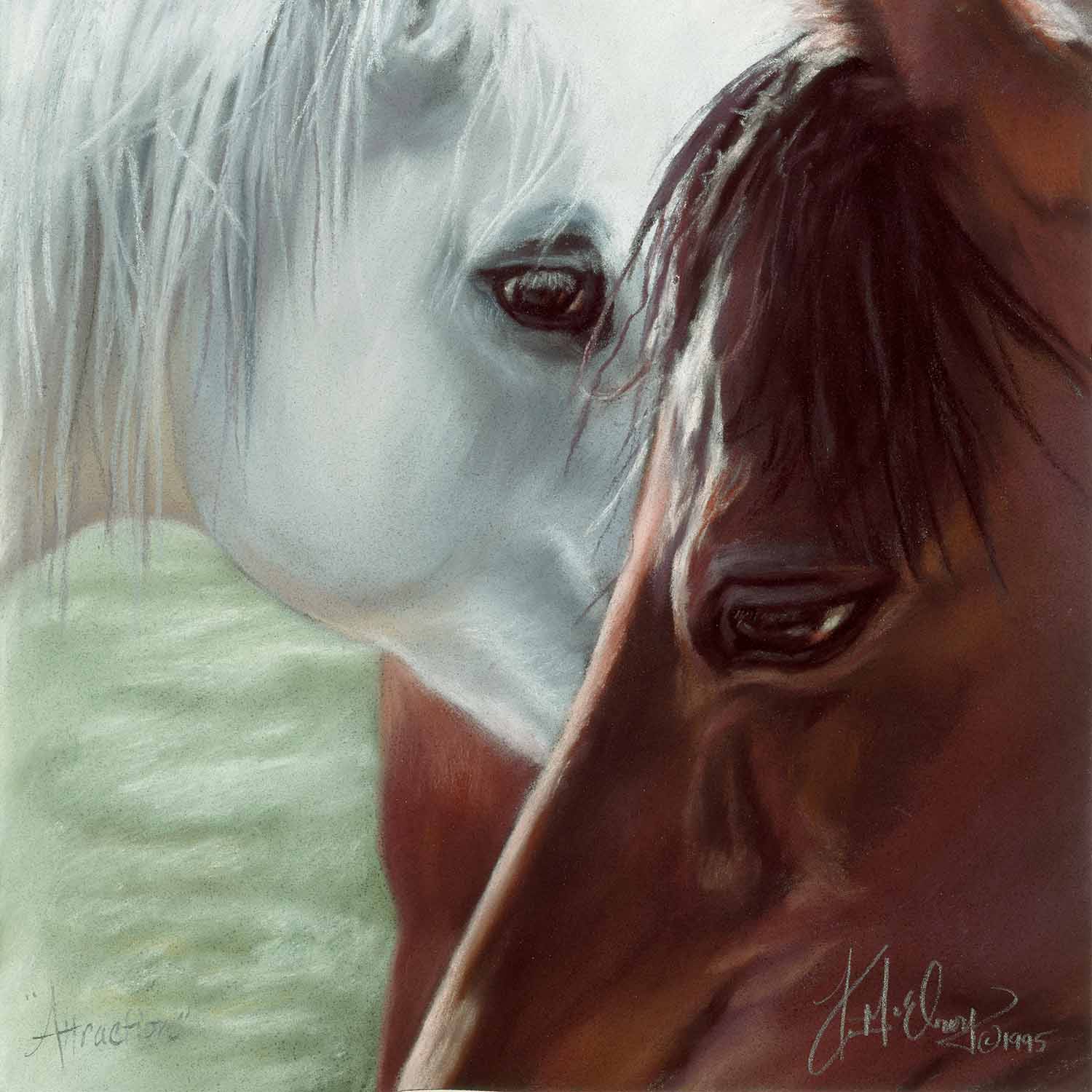 Attraction Horse Jigsaw Puzzle