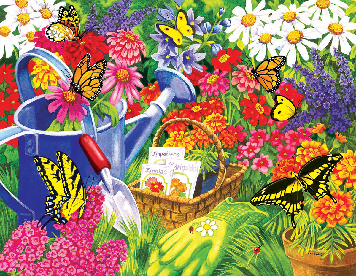 A Home for Butterflies Jigsaw Puzzle | PuzzleWarehouse.com