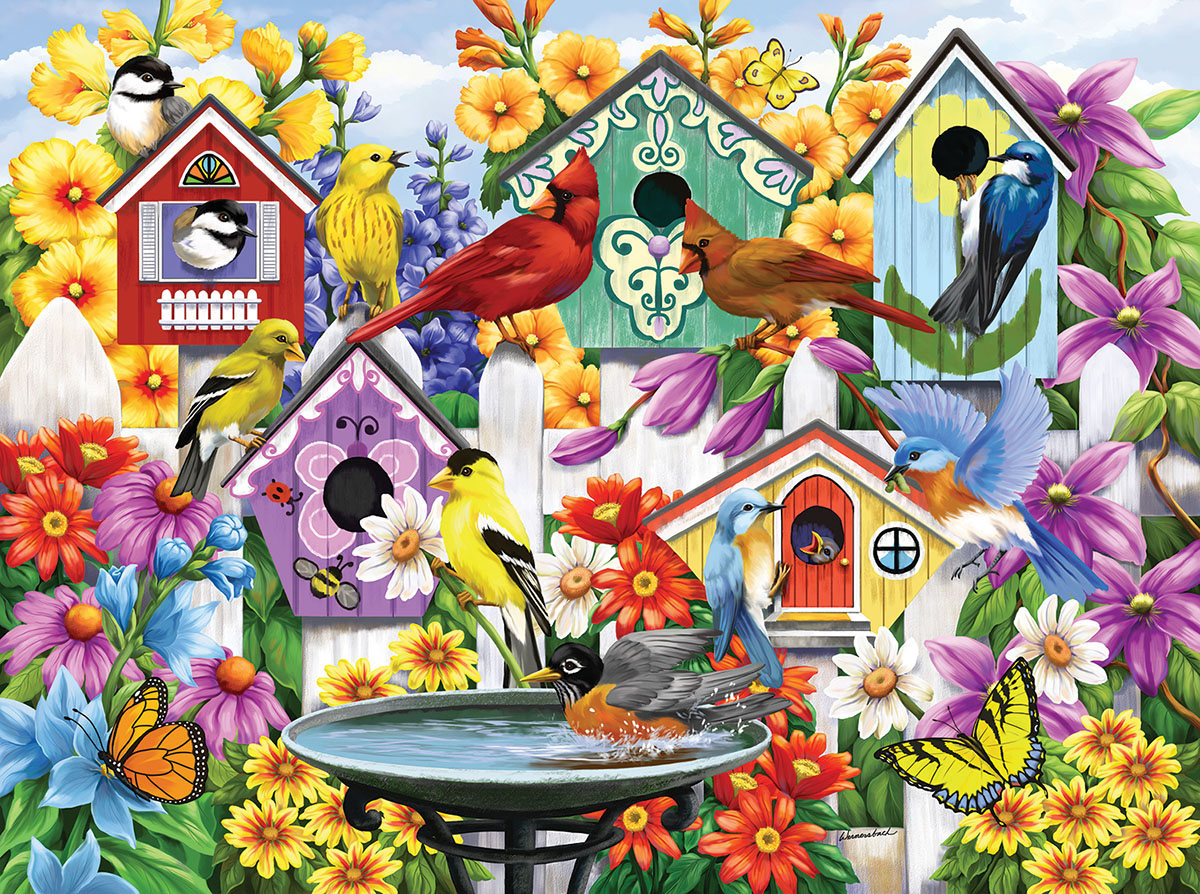 Garden Neighbors, 1000 Pieces, SunsOut | Puzzle Warehouse