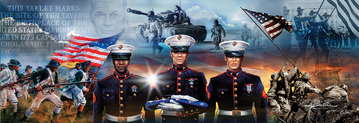 U.S. Marines - 500 Piece Dowdle Jigsaw Puzzle