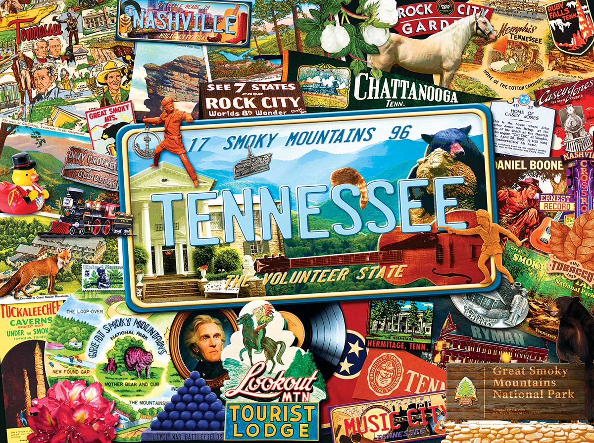 Tennessee Collage Jigsaw Puzzle