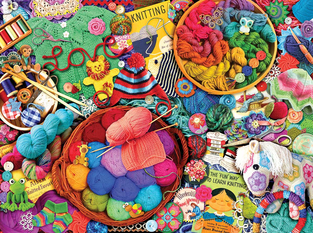 The Artful Needle Quilting & Crafts Jigsaw Puzzle
