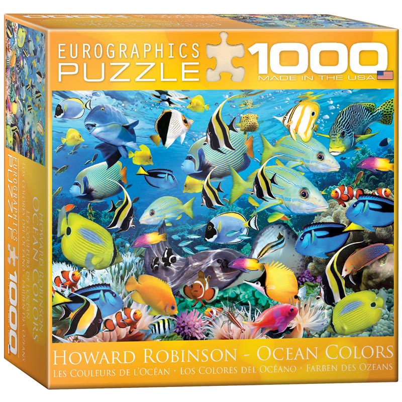 Color Reef, 1000 Pieces, Eurographics | Puzzle Warehouse