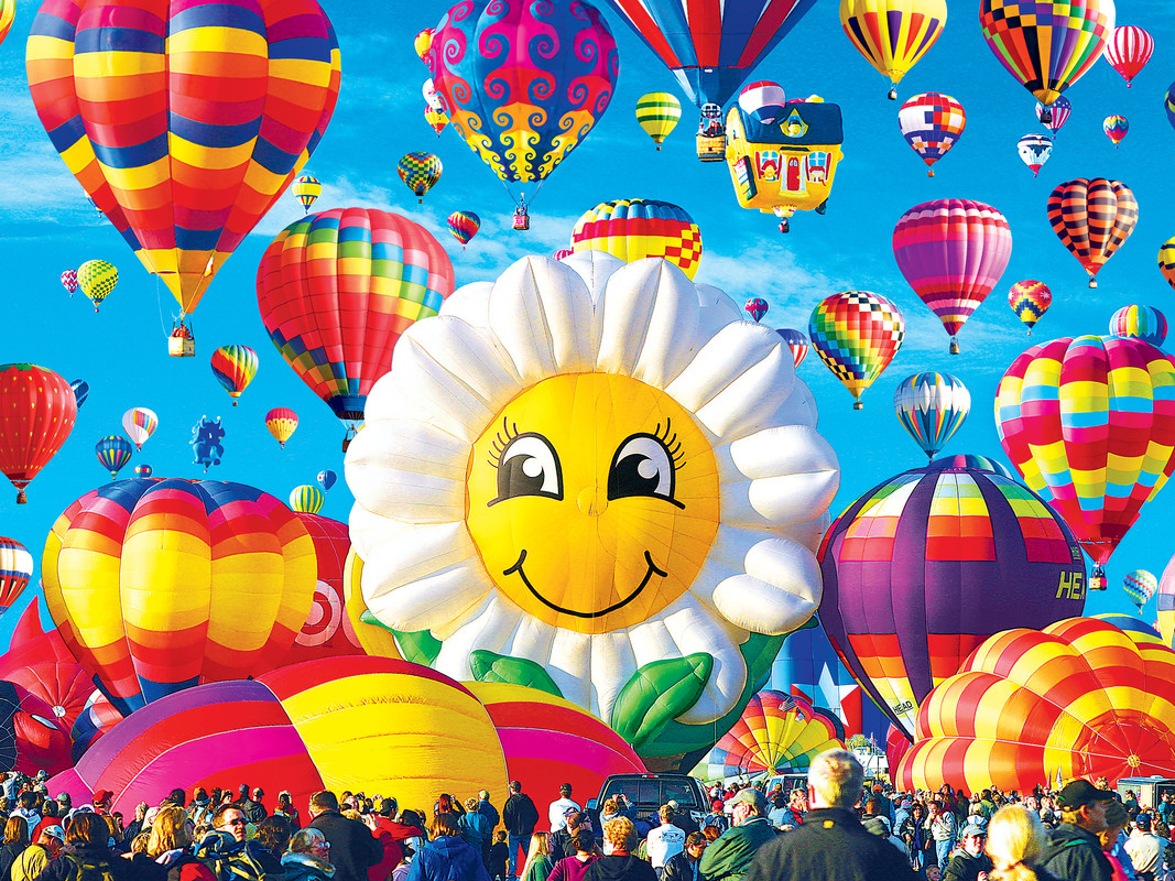 Blooming Hot Air Balloons