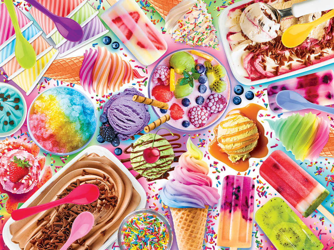 Summer Freeze Collage Jigsaw Puzzle