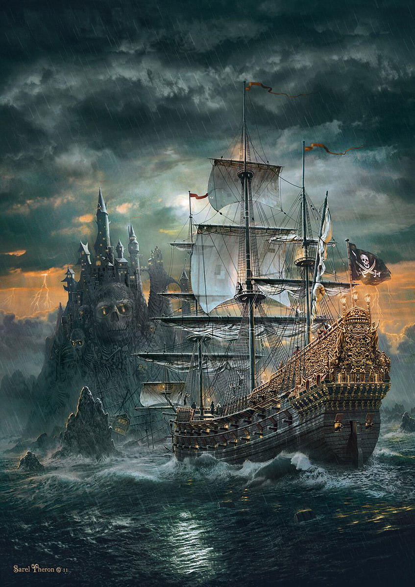 The Pirate Ship Boat Jigsaw Puzzle