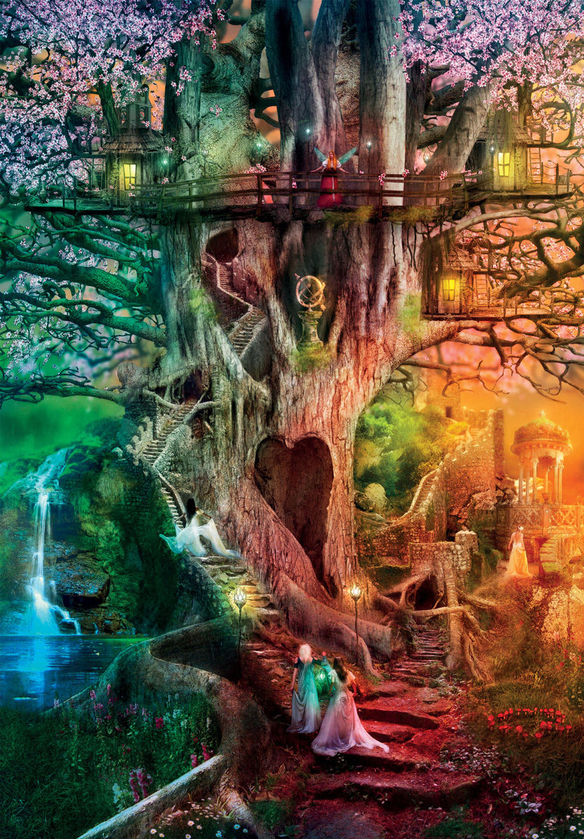 The Dreaming Tree Fantasy Jigsaw Puzzle