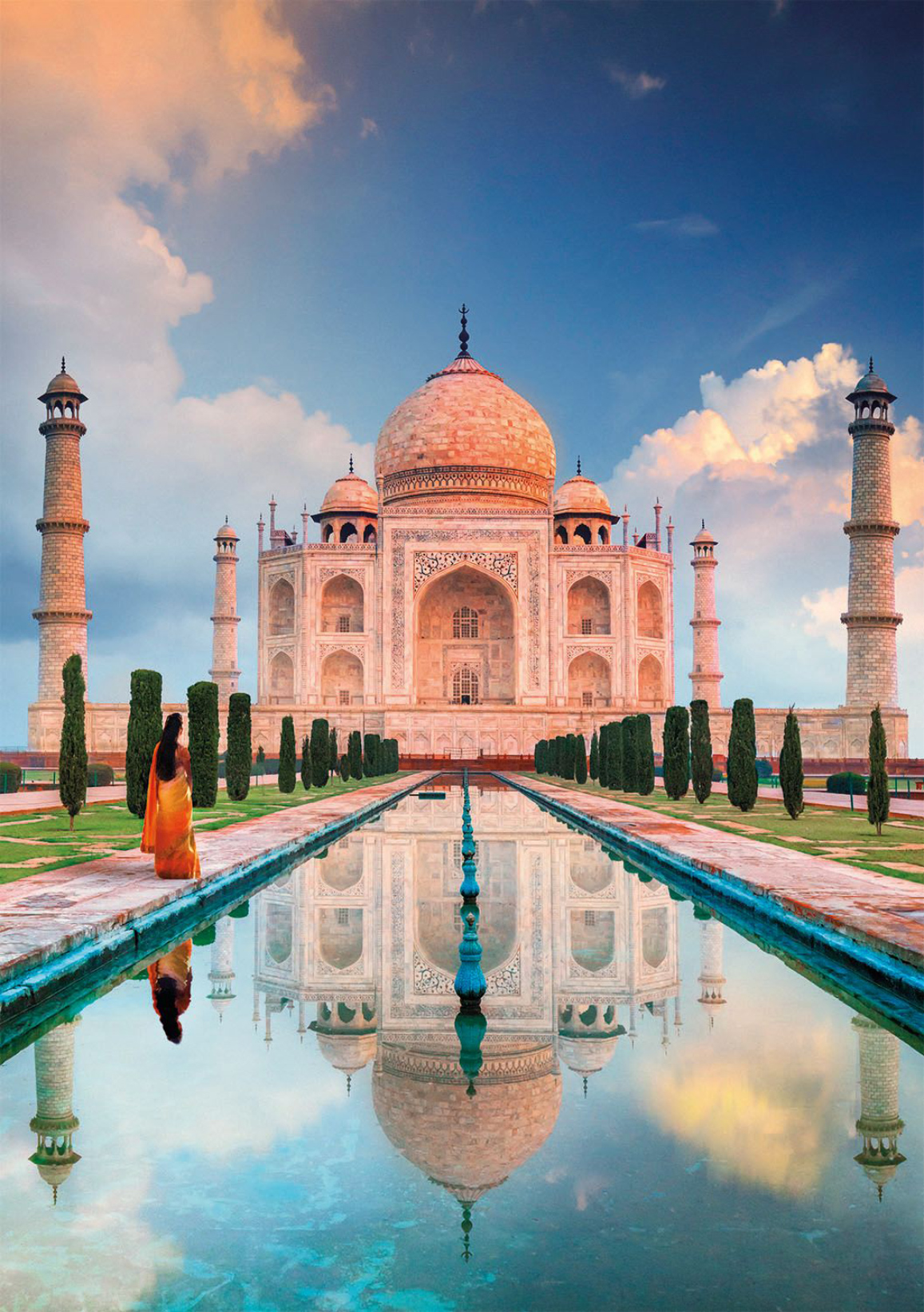 Taj Mahal Asia Jigsaw Puzzle