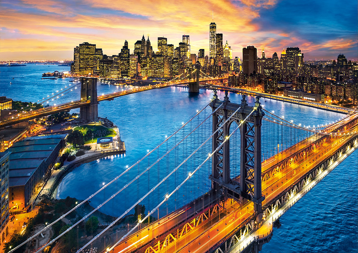 Clementoni New York High Quality Jigsaw Puzzle 500 Pieces 