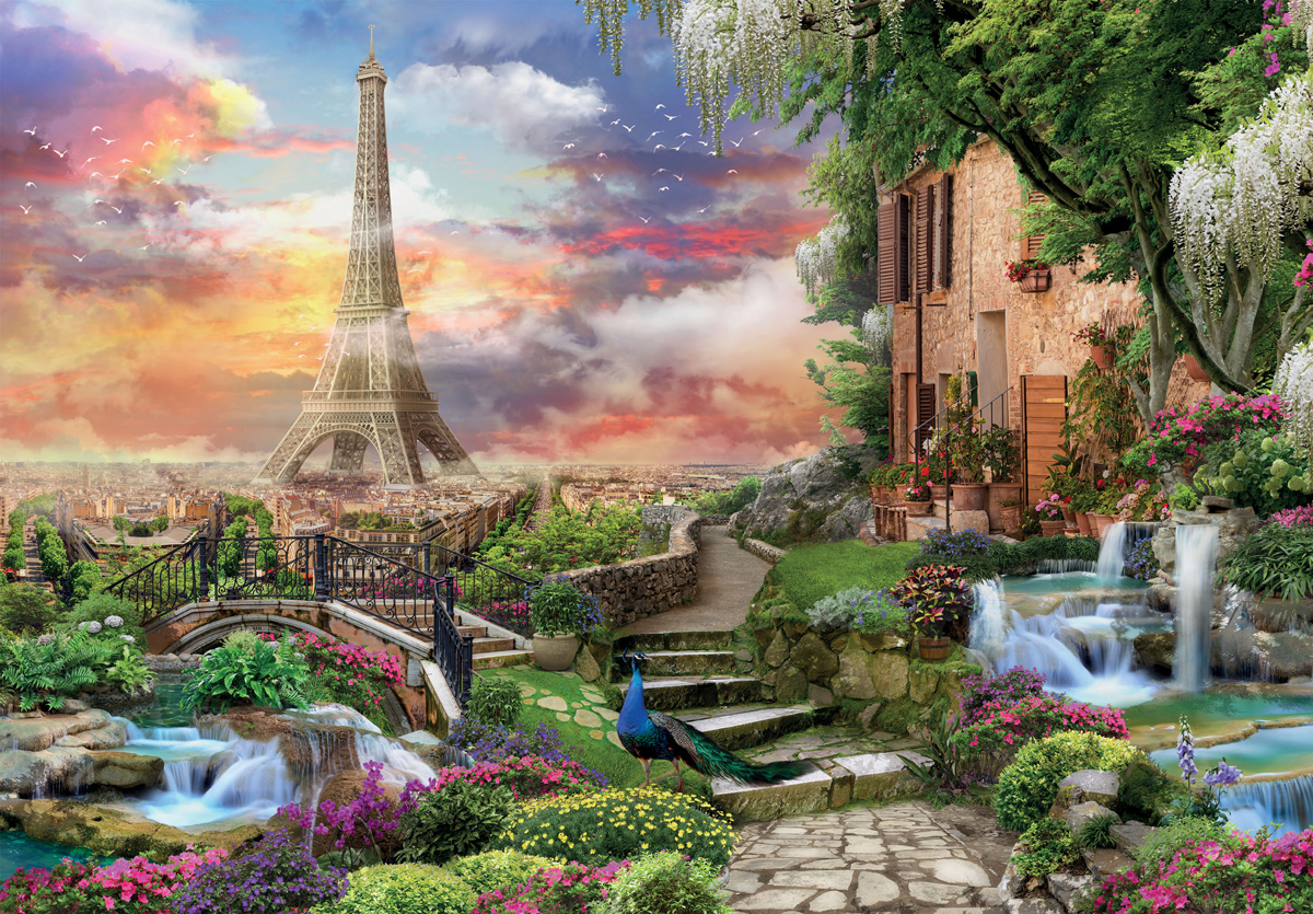 Paris Dream Fantasy Jigsaw Puzzle
