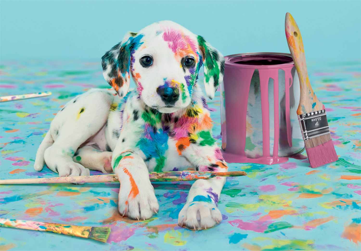 The Funny Dalmatian Dogs Jigsaw Puzzle