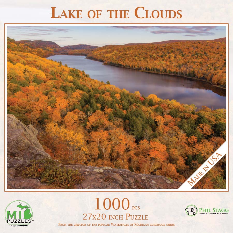 Lake of the Clouds Fall Jigsaw Puzzle