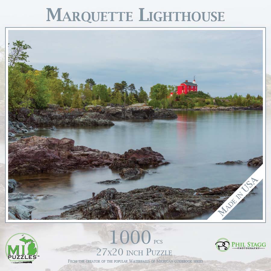 Marquette Lighthouse Lighthouse Jigsaw Puzzle