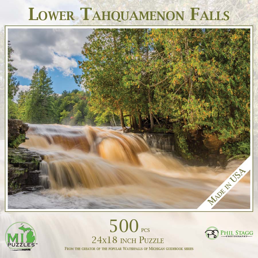 Lower Tahquamenon Falls Photography Jigsaw Puzzle