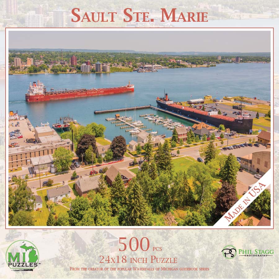 Sault Ste. Marie Boat Jigsaw Puzzle