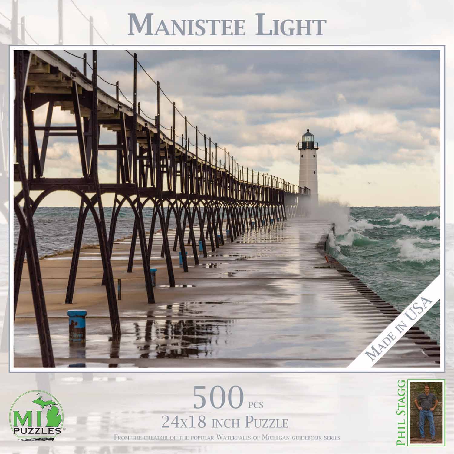 Manistee Light Lighthouse Jigsaw Puzzle