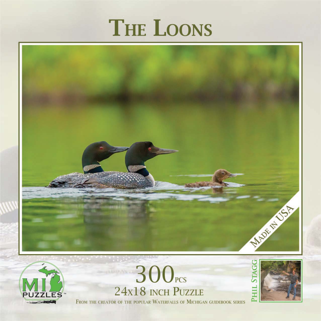 The Loons Birds Jigsaw Puzzle