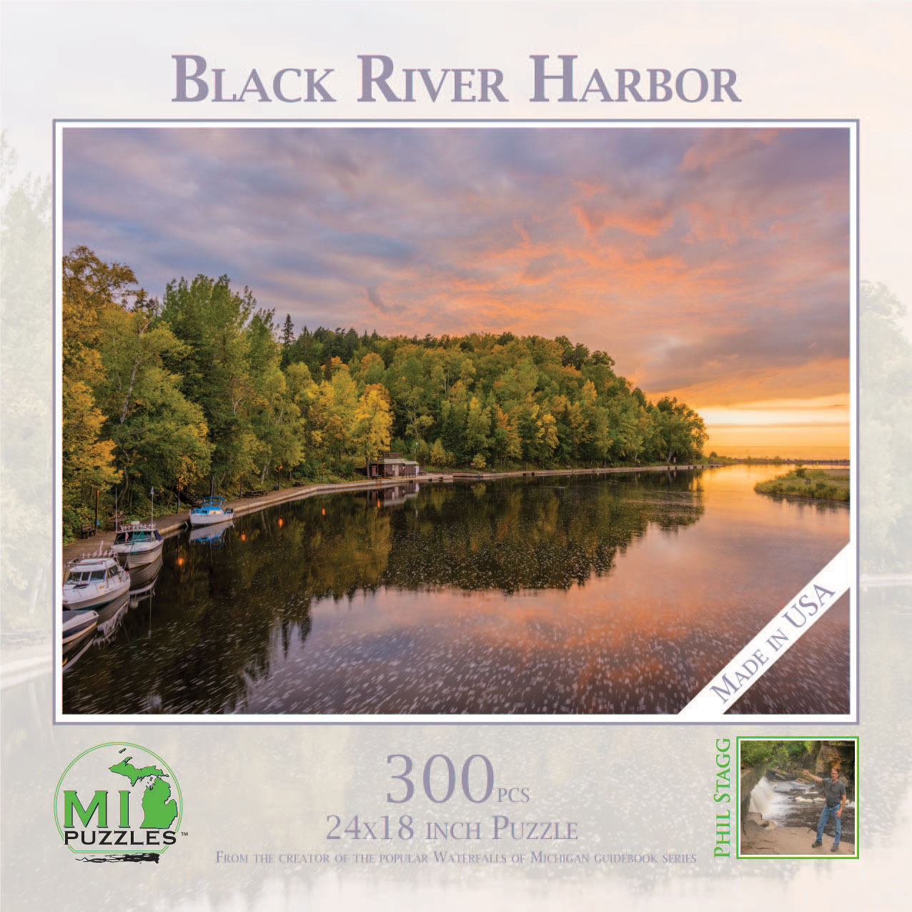 Black River Harbor Photography Jigsaw Puzzle
