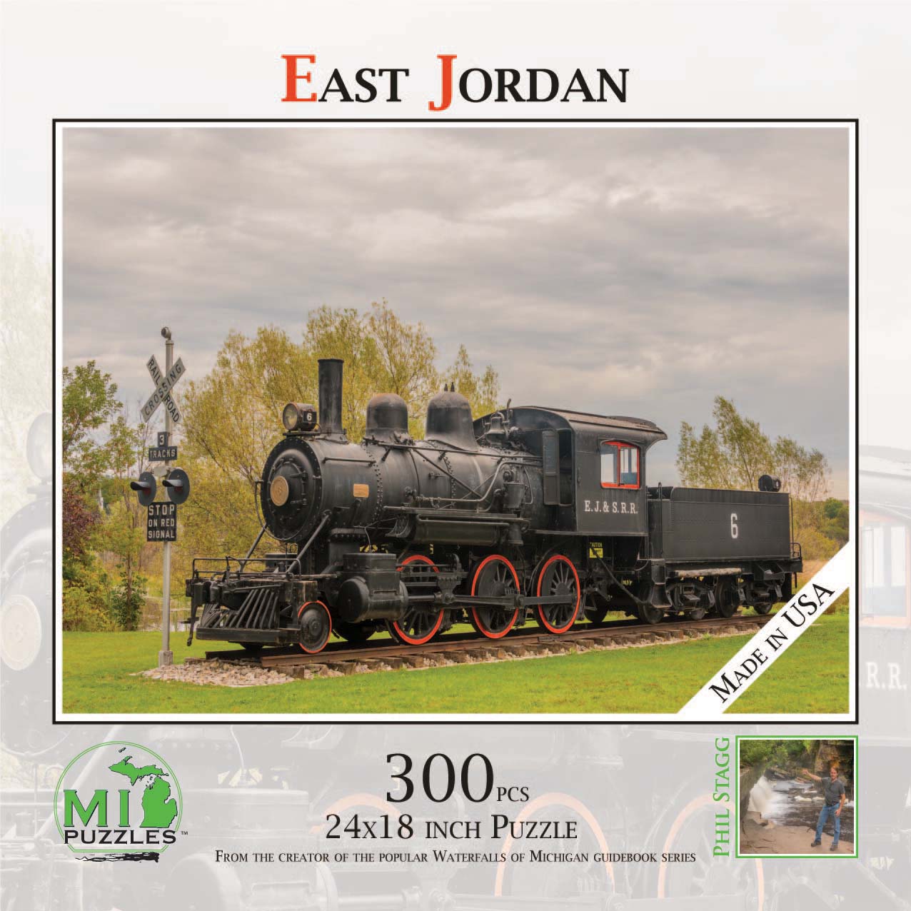 East Jordan Train Jigsaw Puzzle