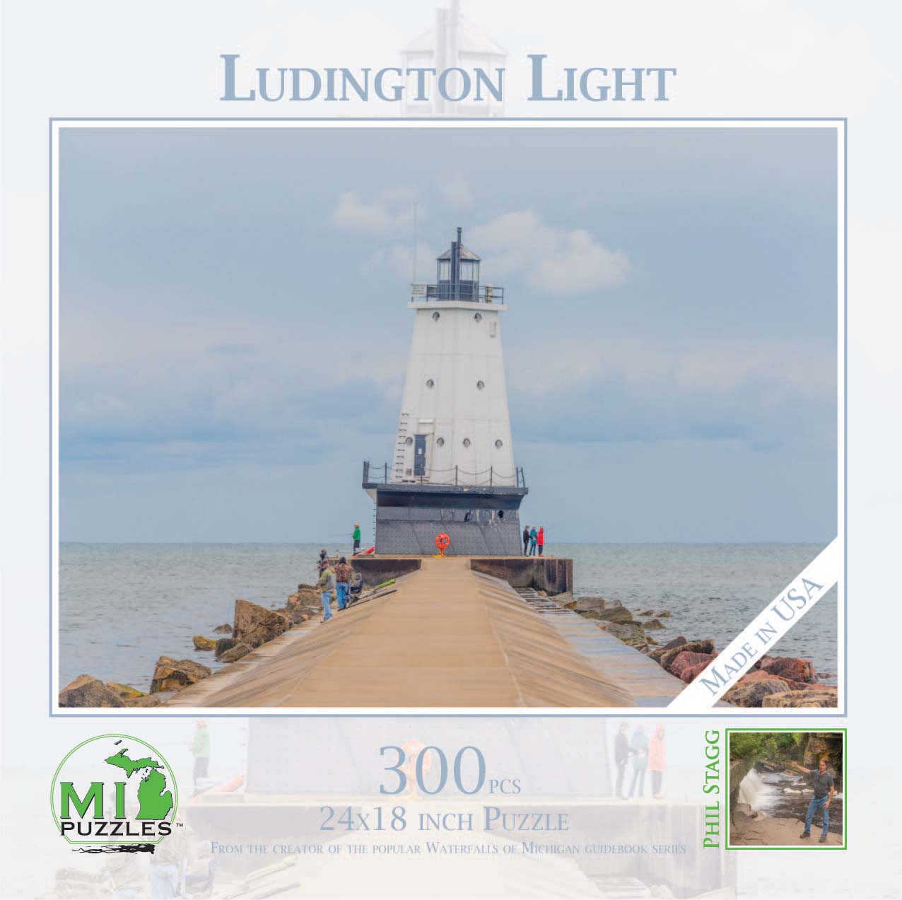 Ludington Light Lighthouse Jigsaw Puzzle