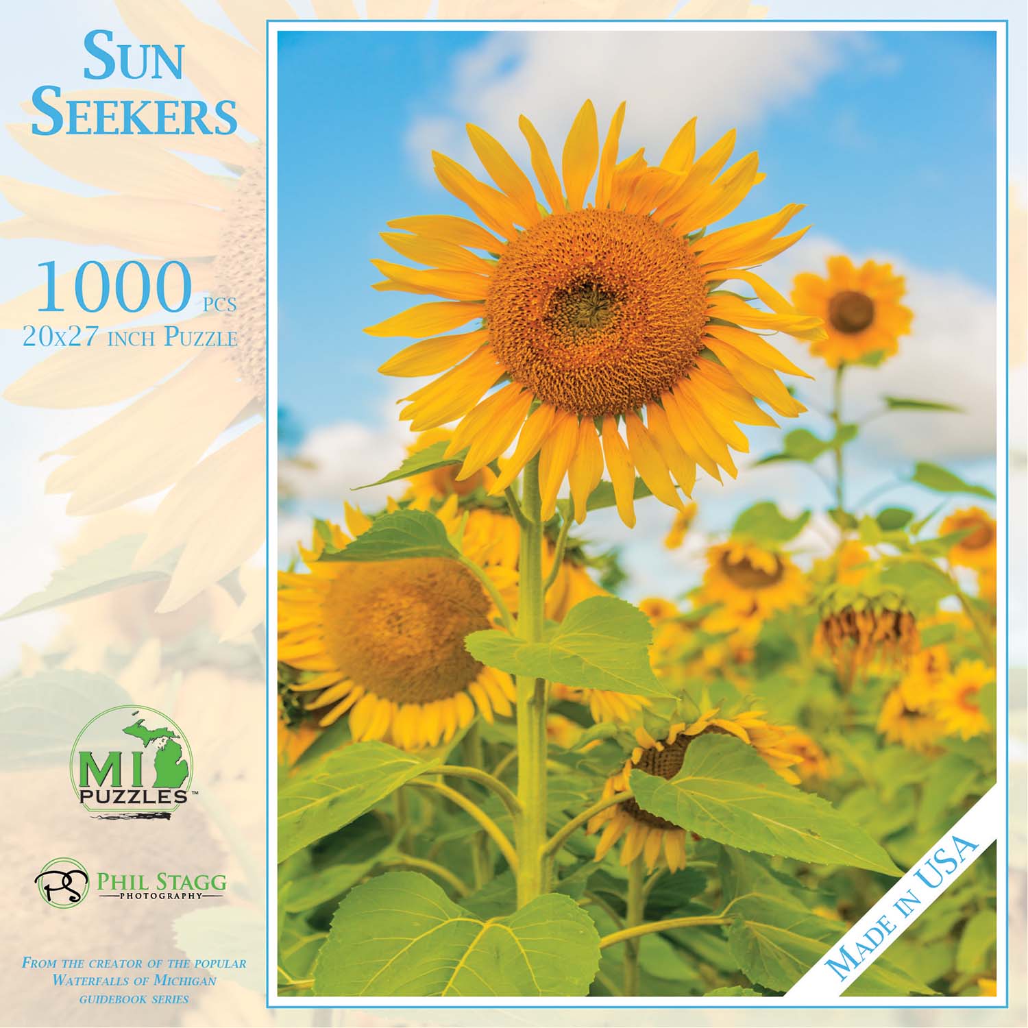Sun Seekers Flower & Garden Jigsaw Puzzle