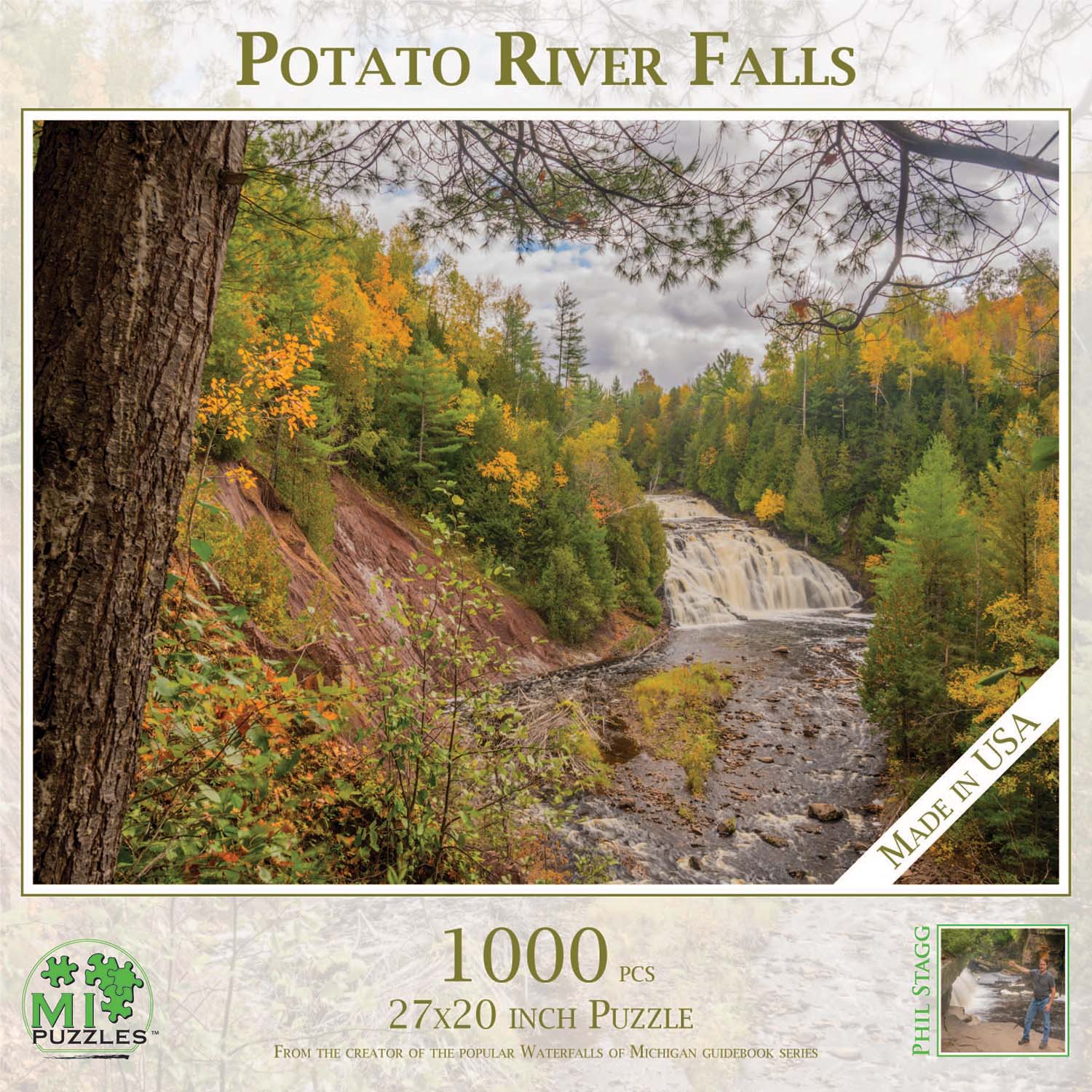 Potato River Falls Photography Jigsaw Puzzle